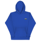 SNAPSLATT EMBROIDERED HOODIE Royal Blue