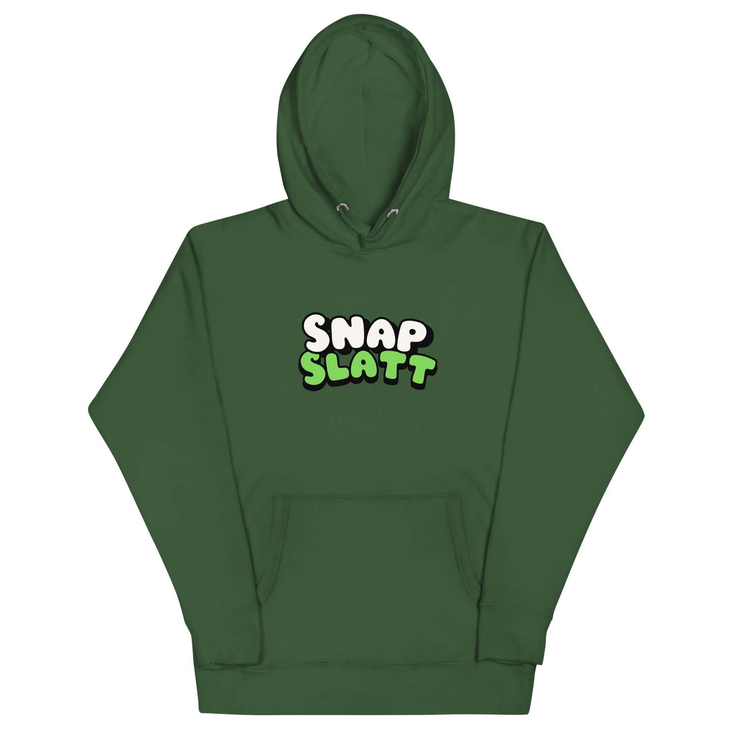 SnapSlatt Green Hoodie
