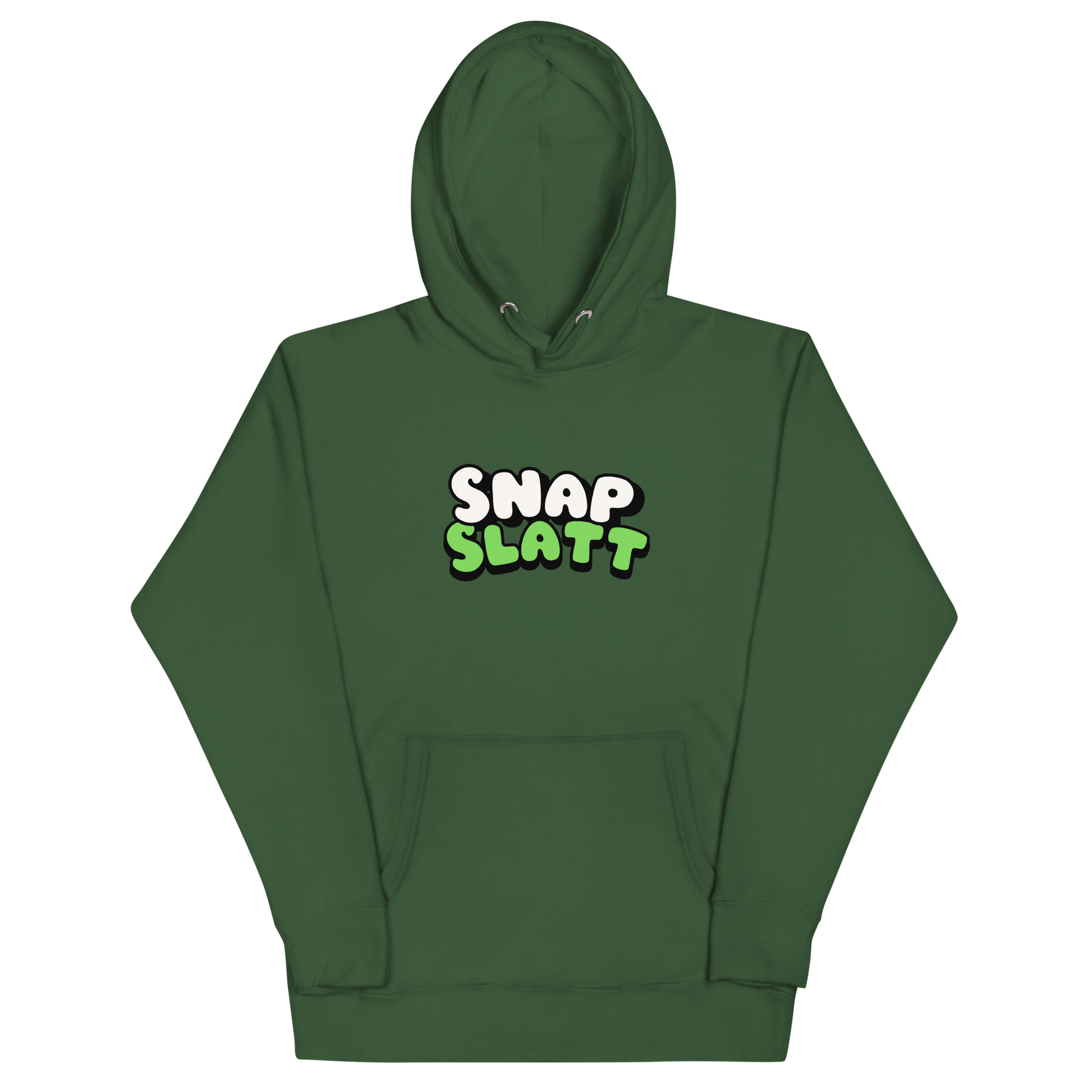 SnapSlatt Green Hoodie