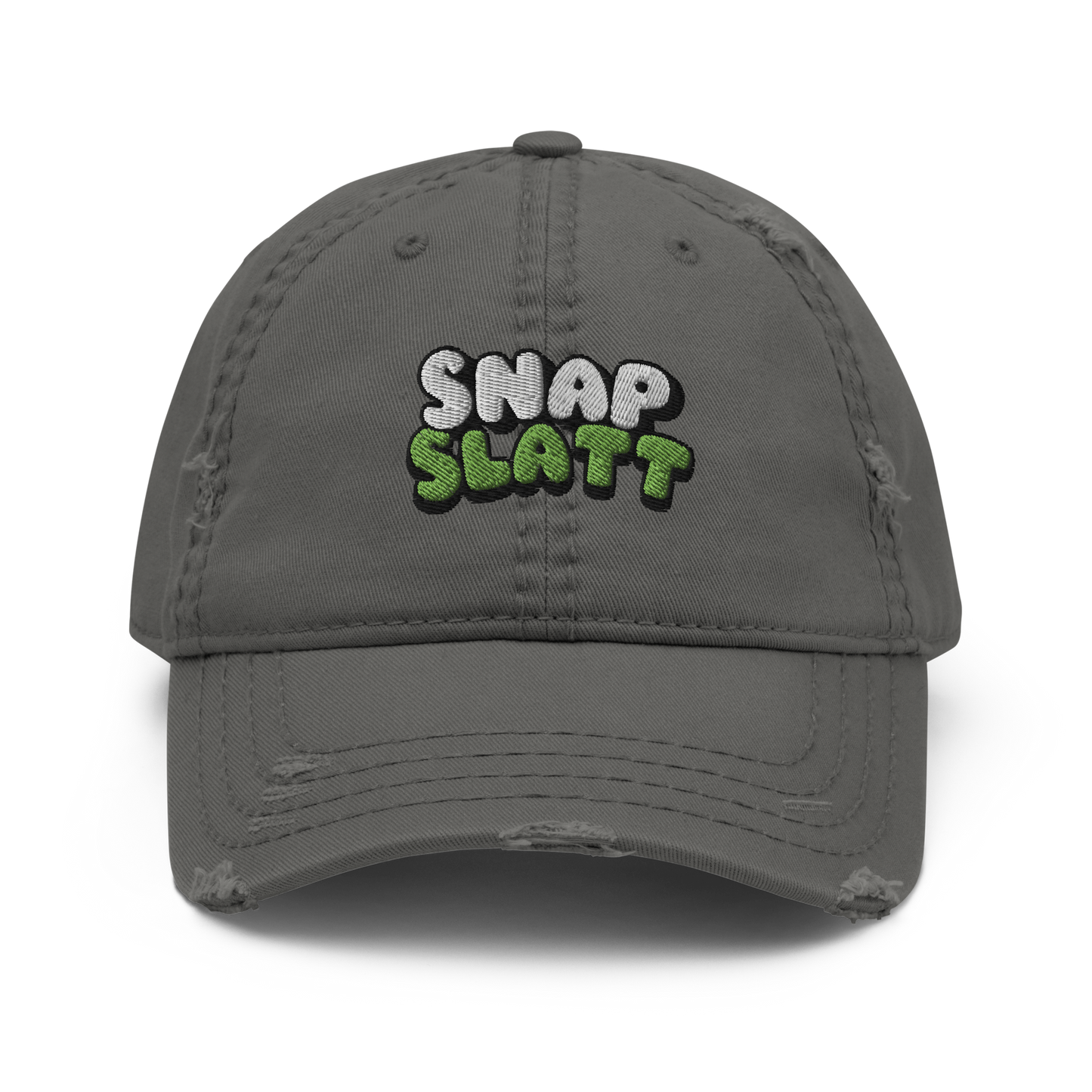 SNAPSLATT Distressed Dad Hat