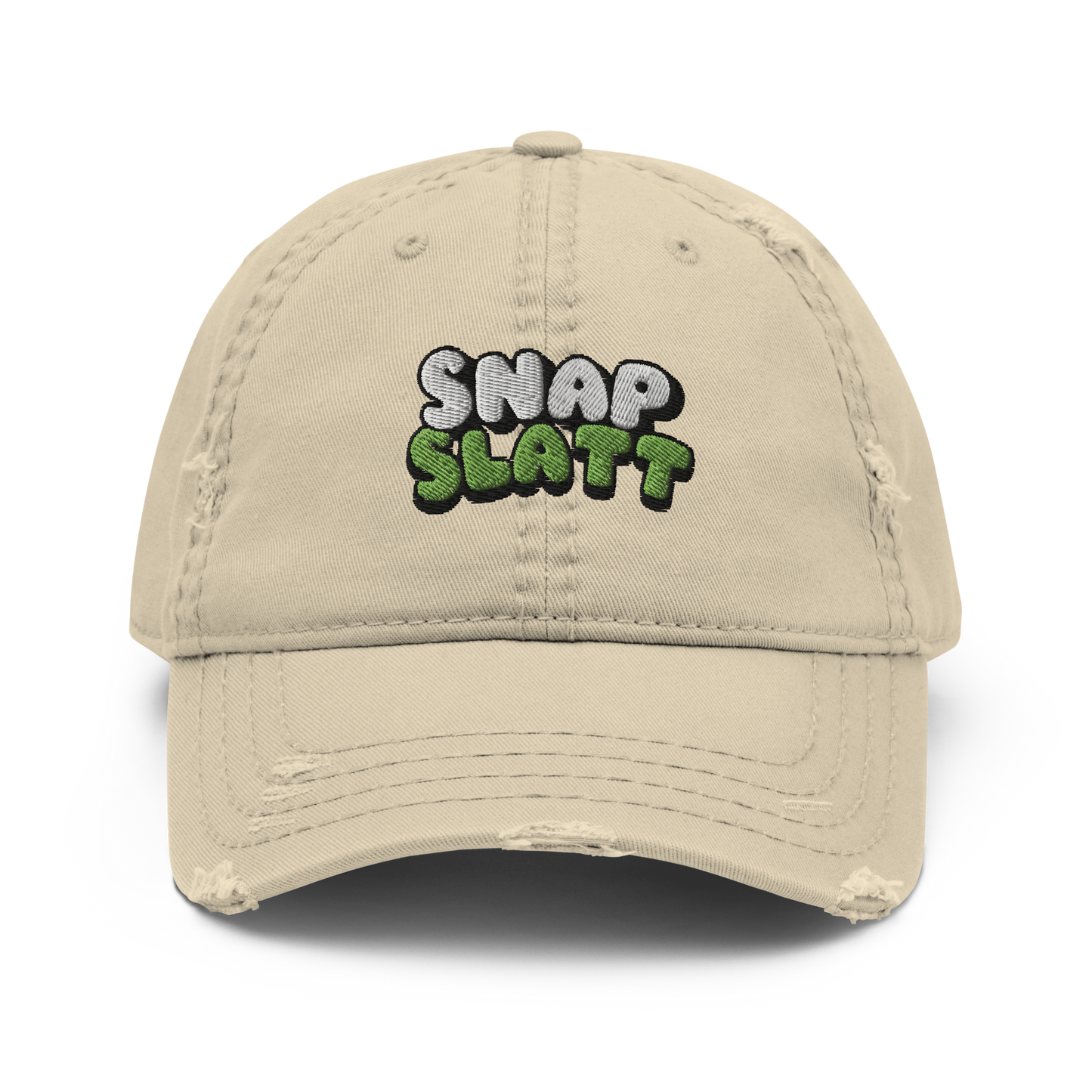 SNAPSLATT Distressed Dad Hat